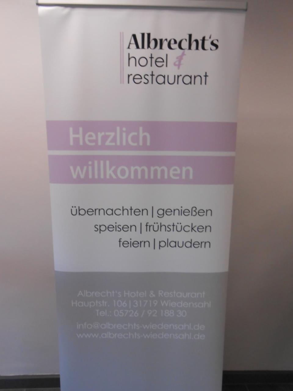 Wiedensahl Albrecht'S Hotel & Restaurant Gmbh מראה חיצוני תמונה